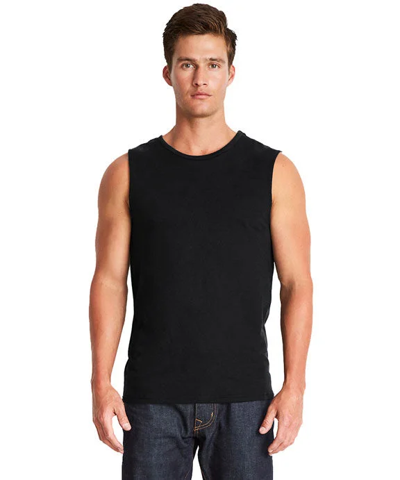 6333 - Next Level Mens Muscle Tank Top | Black