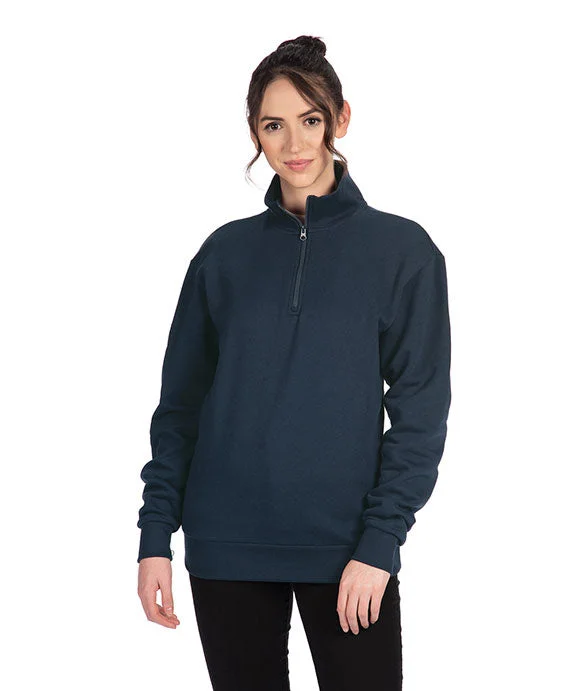 9643 - Next Level Unisex Fleece Quarter-Zip | Midnight Navy