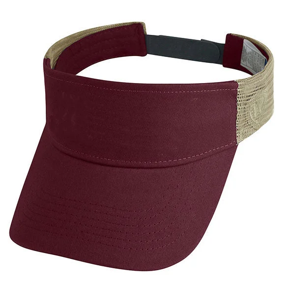 TW5504 - J America Adult Brink Visor | Burgundy