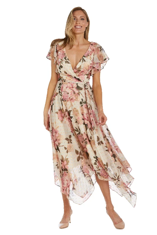 Nightway High Low Floral Formal Dress 22165 Sale